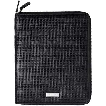 Nina Ricci Leather Pouch for iPad, Black