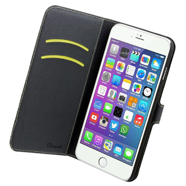 muvit Wallet Case for iPhone 5/5s/SE, 6/6s + 6/6s PlusImage