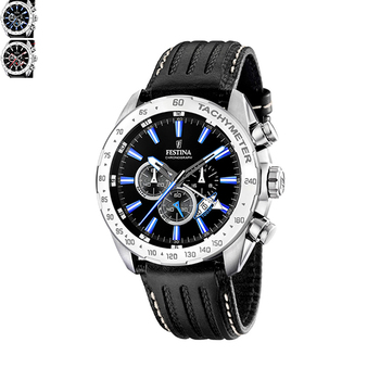 Festina SPORT Gents Chronograph with Leather Strap